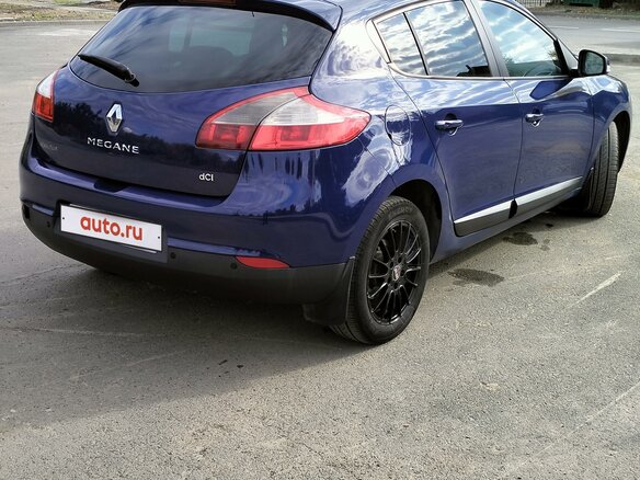 2010 Renault Megane III, синий, 750000 рублей