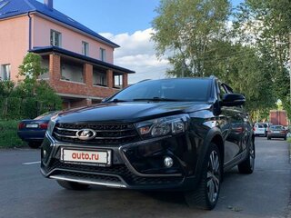 2018 Lada (ВАЗ) Vesta SW Cross I, чёрный, 1200000 рублей, вид 1
