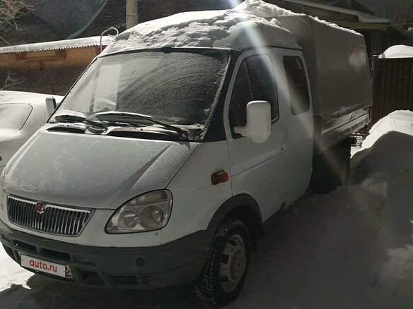 2009 ГАЗ ГАЗель (3302), белый, 775000 рублей - вид 1