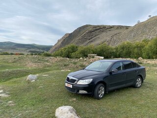 2012 Skoda Octavia II (A5) Рестайлинг, чёрный, 1000000 рублей, вид 1