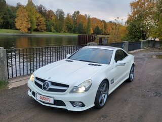 2010 Mercedes-Benz SL-Класс 550 V (R230) Рестайлинг 2, белый, 4000000 рублей, вид 1