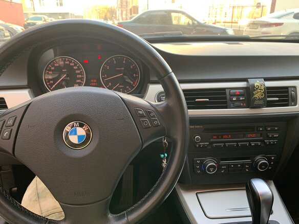 2011 BMW 3 серии 318i V (E90/E91/E92/E93) Рестайлинг, синий, 850000 рублей - вид 8