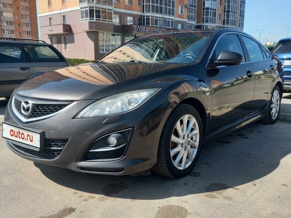 2011 Mazda 6 II (GH) Рестайлинг, коричневый, 990000 рублей