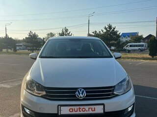2019 Volkswagen Polo V Рестайлинг, белый, 1200000 рублей, вид 2