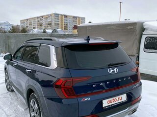 2019 Hyundai Santa Fe IV, синий, 3500000 рублей, вид 5