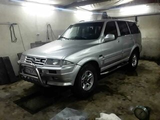 1997 SsangYong Musso I, серебристый, 630000 рублей, вид 1
