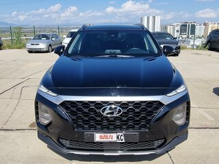 2019 Hyundai Santa Fe IV, чёрный, 3850000 рублей, вид 1