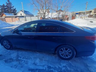 2016 Hyundai Sonata VII (LF), серый, 1600000 рублей, вид 4