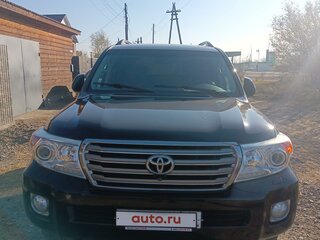 2012 Toyota Land Cruiser 200 Series Рестайлинг 1, чёрный, 4350000 рублей, вид 3
