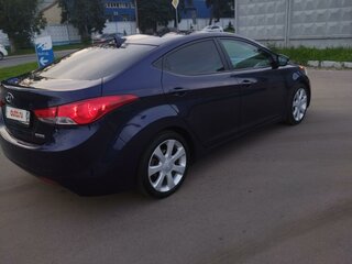 2013 Hyundai Elantra V (MD), синий, 1000000 рублей, вид 2