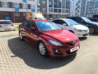 2011 Mazda 6 II (GH) Рестайлинг, красный, 1100000 рублей, вид 3