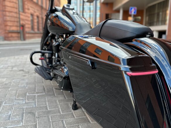 2021 Harley-Davidson Road King, чёрный, 4500000 рублей - вид 20