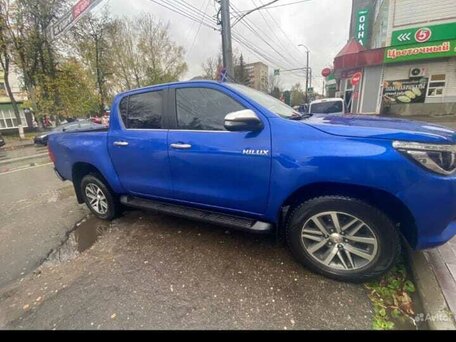2016 Toyota Hilux, синий, 3400000 рублей, вид 1