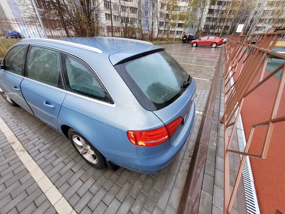 2008 Audi A4 IV (B8), голубой, 1250000 рублей - вид 4