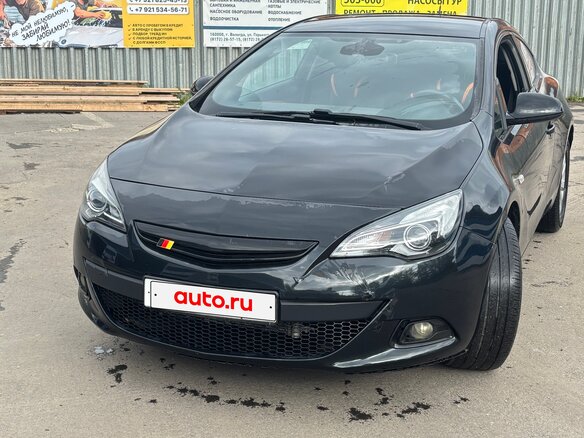 2012 Opel Astra GTC J Рестайлинг, чёрный, 530000 рублей