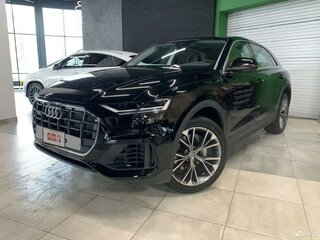 2022 Audi Q8 55 TFSI I (4M), чёрный, 9000000 рублей, вид 2