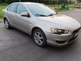 2008 Mitsubishi Lancer X, бежевый, 530000 рублей, вид 4