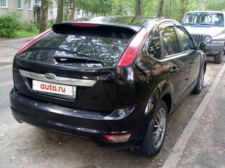 2009 Ford Focus II Рестайлинг, чёрный, 540000 рублей, вид 4