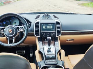 2015 Porsche Cayenne S E-Hybrid II Рестайлинг (958), коричневый, 4200000 рублей, вид 5