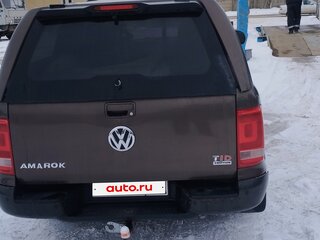 2014 Volkswagen Amarok Double Cab full-time I, коричневый, 1875000 рублей, вид 2