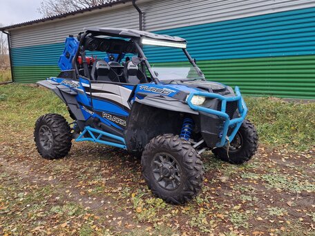 2017 Polaris RZR XP Turbo EPS, синий, 1600000 рублей, вид 5
