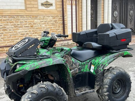 2015 Yamaha Grizzly 700, зелёный, 1300000 рублей, вид 2