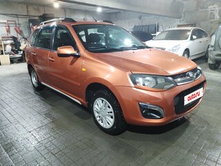 2014 Lada (ВАЗ) Kalina II, оранжевый, 380000 рублей, вид 5