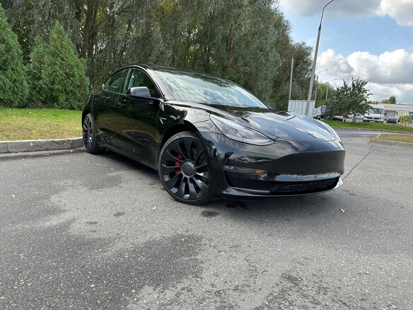 2022 Tesla Model 3 Performance I, чёрный, 3400000 рублей