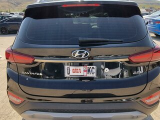 2019 Hyundai Santa Fe IV, чёрный, 3850000 рублей, вид 4