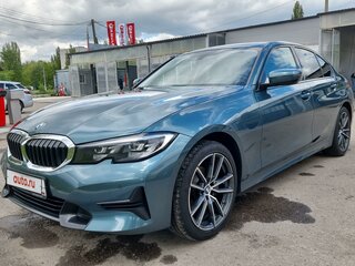 2020 BMW 3 серии 318d VII (G2x), синий, 4099000 рублей, вид 1