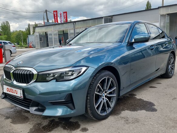 2020 BMW 3 серии 318d VII (G2x), синий, 4099000 рублей