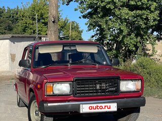 2007 Lada (ВАЗ) 2107, красный, 135000 рублей, вид 4