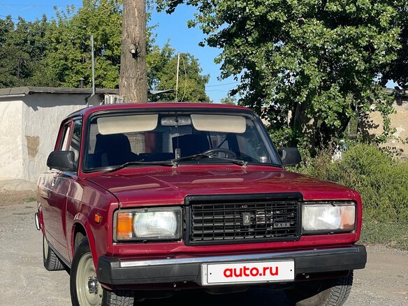 2007 Lada (ВАЗ) 2107, красный, 135000 рублей - вид 3