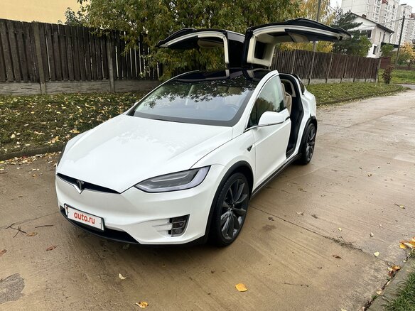 2016 Tesla Model X 90D I, белый, 3700000 рублей - вид 7