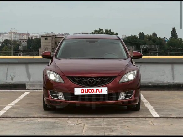 2008 Mazda 6 II (GH), красный, 940000 рублей - вид 2