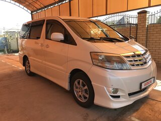 2007 Toyota Alphard I Рестайлинг, белый, 1100000 рублей, вид 3