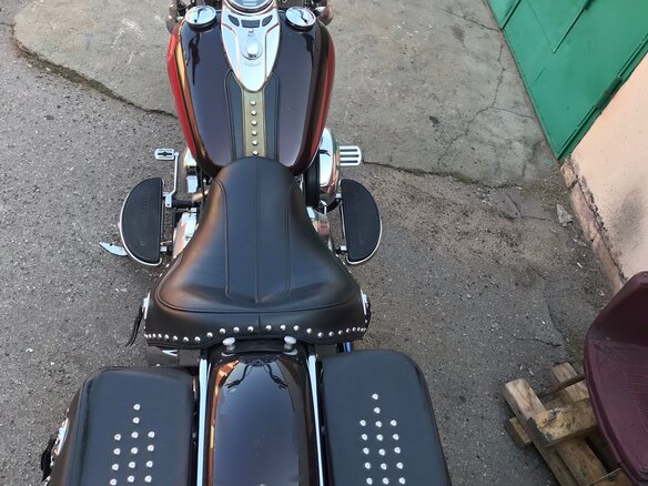 2010 Harley-Davidson Heritage, красный, 722032 рублей - вид 1