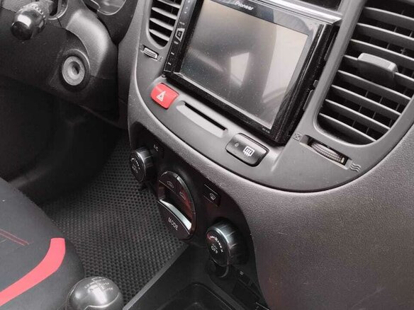 2009 Kia Rio II Рестайлинг, серый, 675000 рублей - вид 7