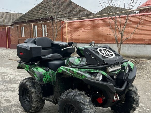 2015 Yamaha Grizzly 700, зелёный, 1300000 рублей
