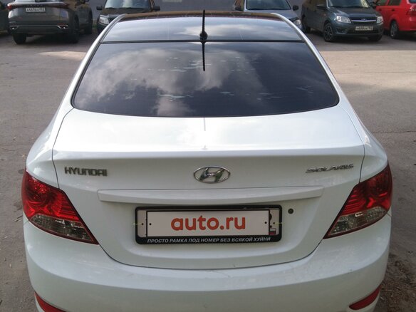 2012 Hyundai Solaris I, белый, 650000 рублей - вид 7