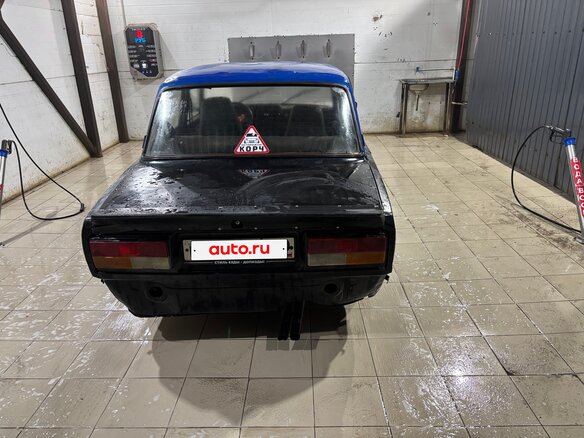 2006 Lada (ВАЗ) 2107, синий, 85000 рублей - вид 3