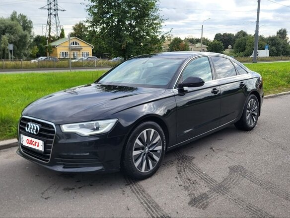 2014 Audi A6 IV (C7), чёрный, 2050000 рублей