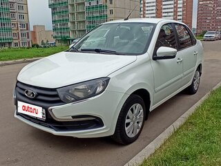 2019 Lada (ВАЗ) Granta I Рестайлинг, белый, 525000 рублей, вид 1