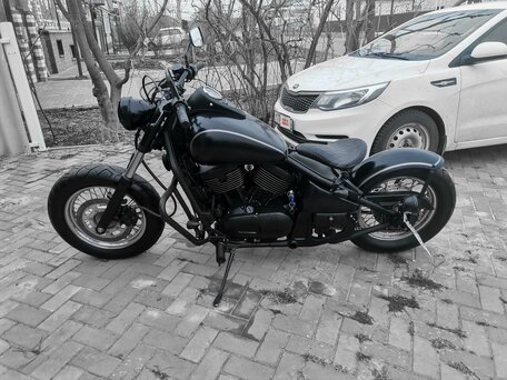 1996 Kawasaki VN800 Vulcan, чёрный, 600000 рублей, вид 3
