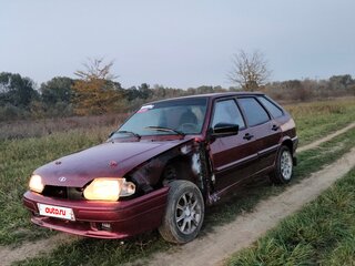 2005 Lada (ВАЗ) 2114, красный, 163000 рублей, вид 1