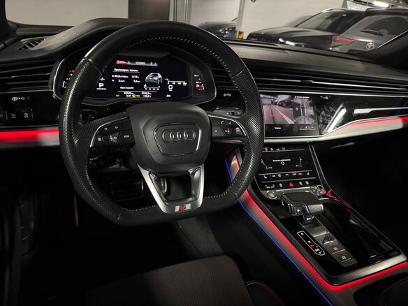 2020 Audi Q8 50 TDI I (4M), белый, 6250000 рублей - вид 37