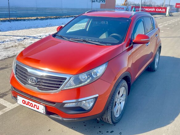 2012 Kia Sportage III, оранжевый, 1333000 рублей - вид 2