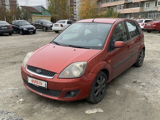 2007 Ford Fiesta Mk5, красный, 410000 рублей, вид 1