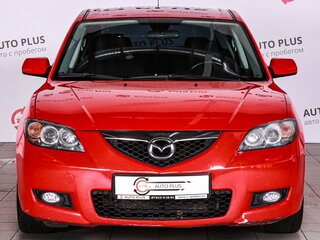 2007 Mazda 3 I (BK) Рестайлинг, красный, 699000 рублей, вид 3