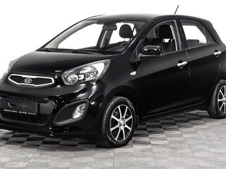 2014 Kia Picanto II, чёрный, 750000 рублей, вид 1